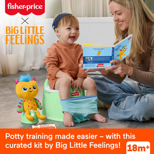 Fisher-Price Big Little Feelings Potty Training Kit, Set Of Toys & Tips For Toddlers & Kids