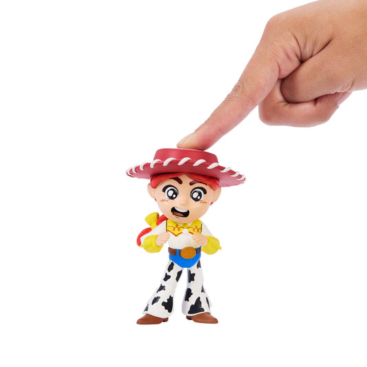 Disney And Pixar Toy Story Click Figs Cowgirl Jessie, Small Movie Toy With Pop Up Action Move