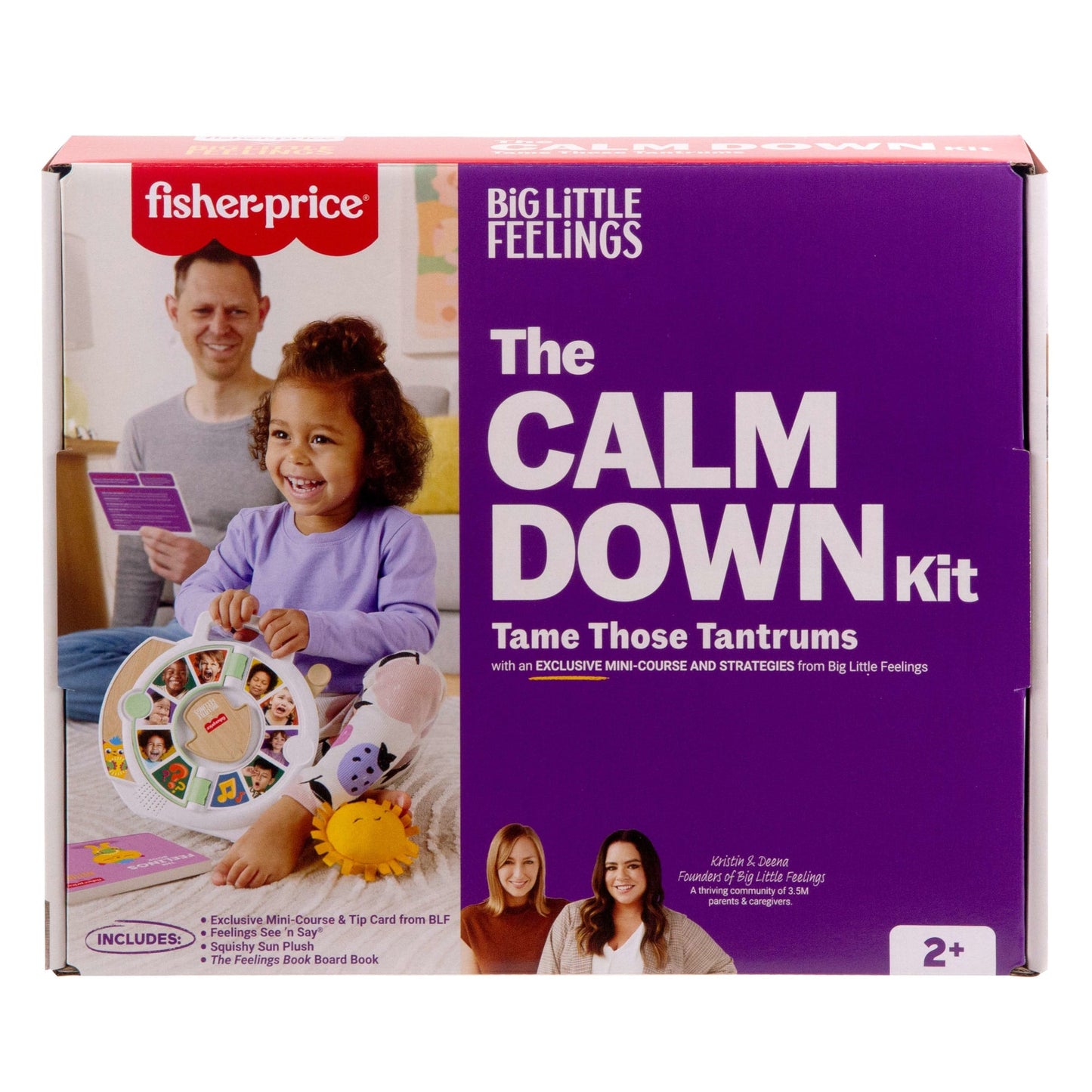 Fisher-Price Big Little Feelings Calm Down Kit, Set Of Toys & Tips For Toddlers & Kids