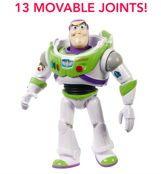 Disney Pixar Toy Story Large Buzz Lightyear Action Figure, Collectible Toy in 12-inch Scale