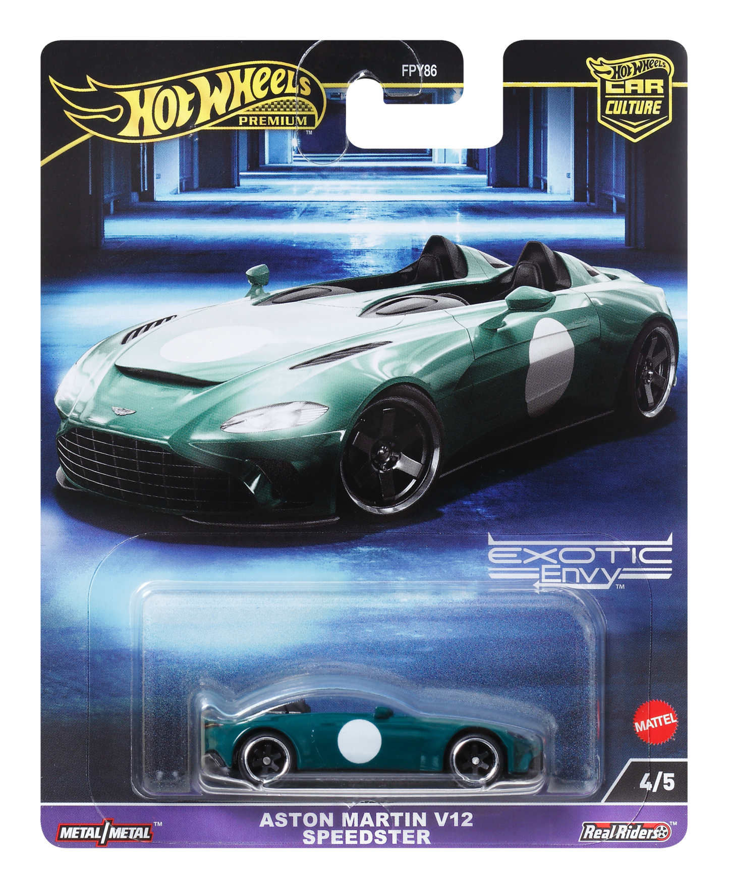 Hot Wheels Car Culture Circuit Legends Aston Martin V12 Speedster For 3 Years Old & Up
