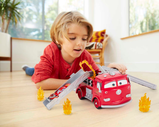 Disney And Pixar Cars Hauler Collection, Truck With Extendable Ramp
