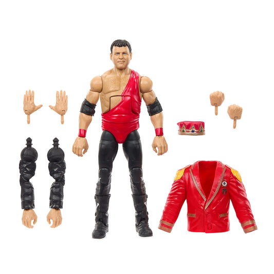 WWE Monday Night War Elite Collection Jerry “The King” Lawler Action Figure & Accessories 6-Inch Set