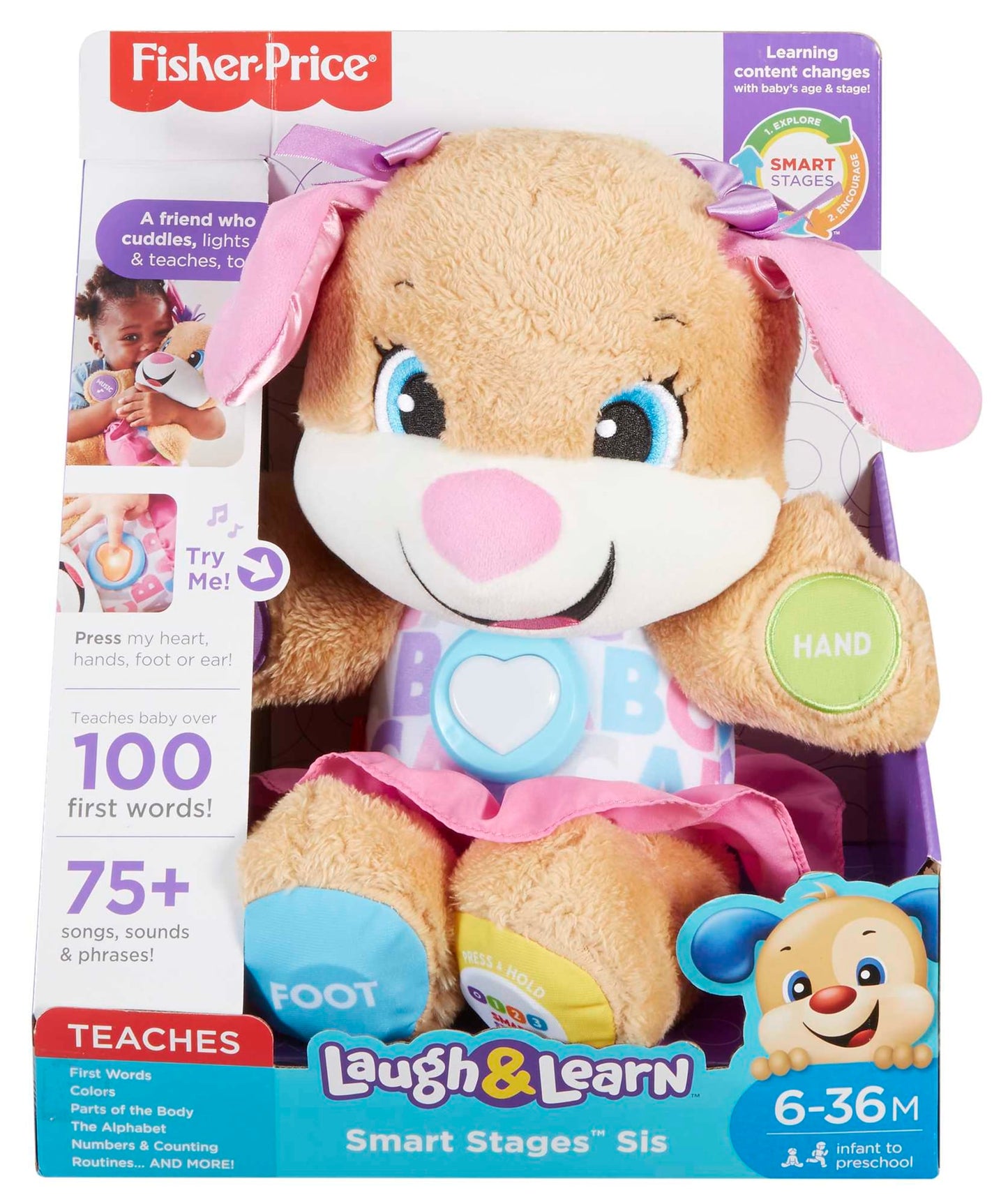 Fisher-Price Laugh & Learn Smart Stages Sis - French Version