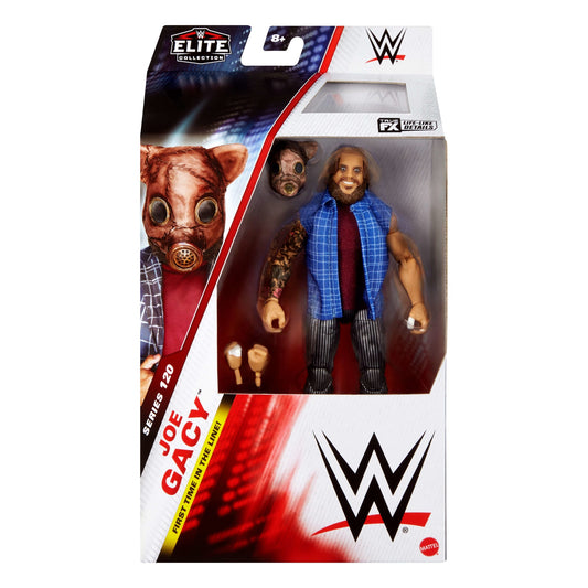 WWE Elite Joe Gacy Action Figure, Series #120, 6-Inch Collectible With Articulation & Accessories