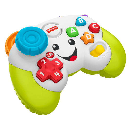Fisher-Price Laugh & Learn Game & Learn Controller Musical Baby Toy With Lights, Multilanguage Version