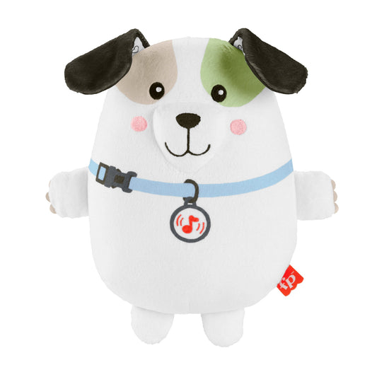 Fisher-Price Calming Vibes Puppy Soother Portable Sound Machine Plush Toy For Newborns
