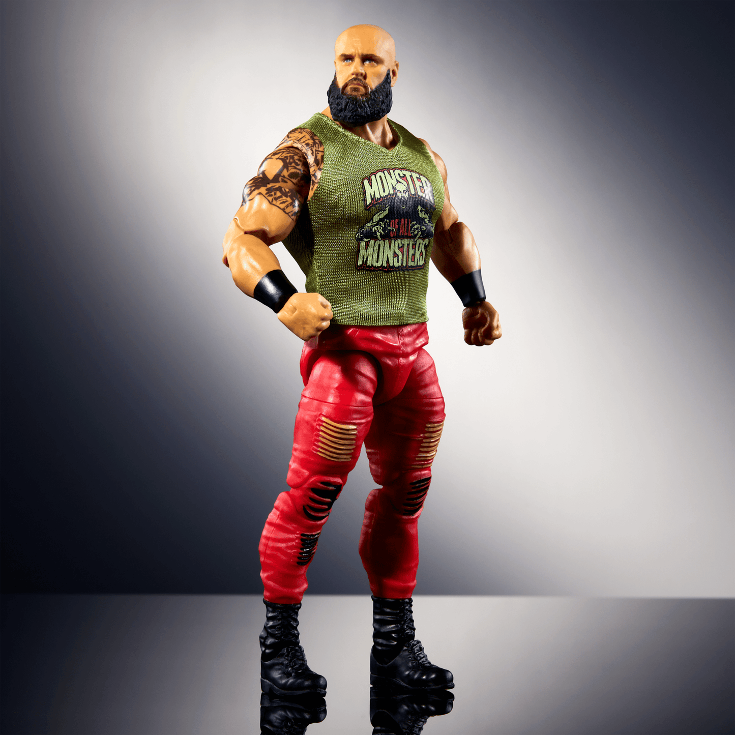 WWE Elite Braun Strowman Action Figure, 6-inch Collectible Superstar With Articulation & Accessories