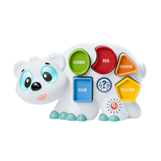 Fisher-Price Linkimals Puzzlin' Shapes Polar Bear - French Version